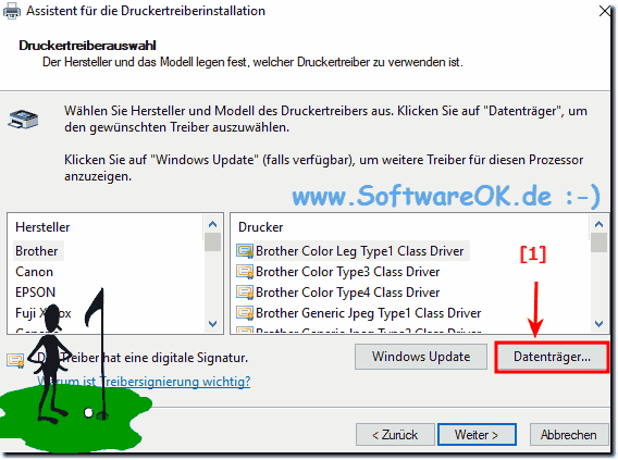 Druckerproblemen Treiber Installieren!