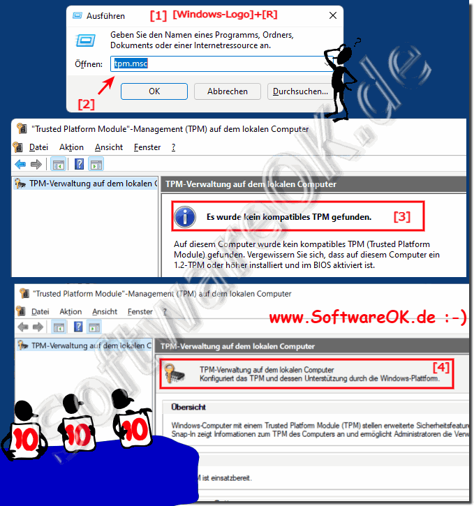 Erkenne ob auf Windows TPM aktiv ist!