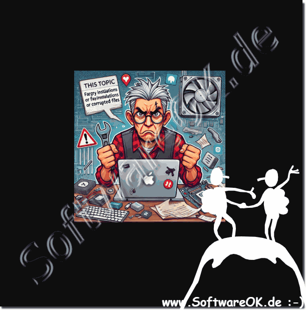 Fehlerhafte Installation oder beschdigte Dateien!