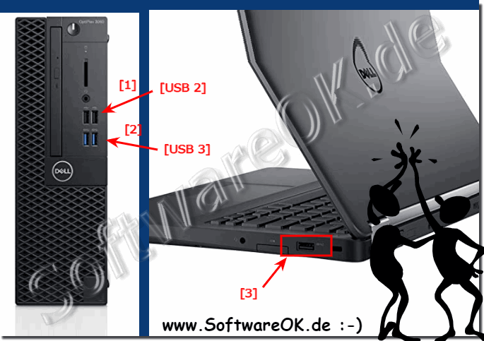 Herausfinden, ob mein Computer einen USB Port hat!