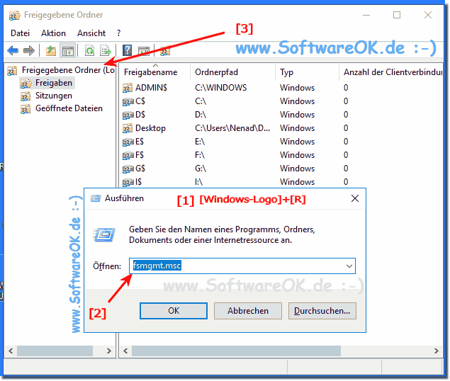 Keine Dateifreigabe ausgewhlt, was kann ich tun?