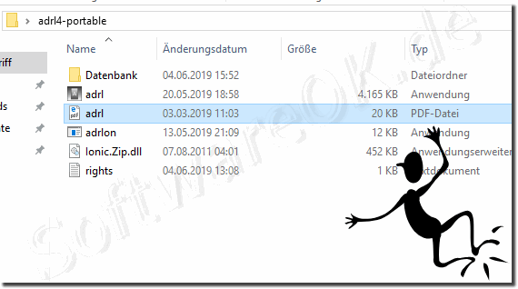 Adressverwaltung als Freeware fr Windoes mit unter 5MB!