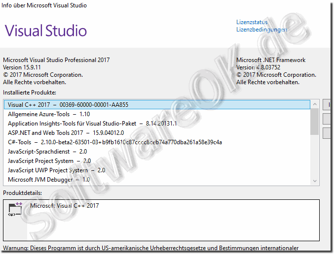 Microsoft Visual Studio 2010 Professional-Testversion, 30 bis 90 Tage!