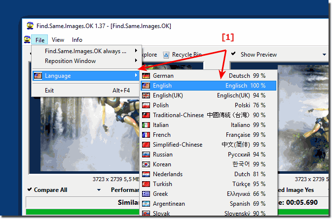 Find.Same.Images.OK Language!