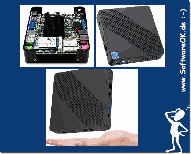 Beispiele eines Nettop ergo Mini-PCs!