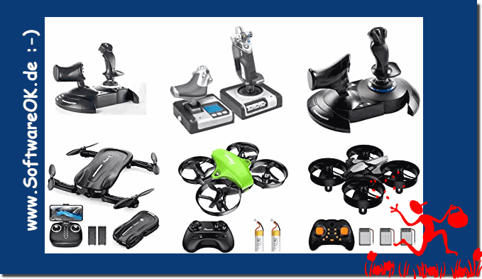 Ein PC Joystick und Flugdrohnen Joystick!