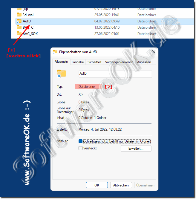 Hardlink im Datei Explorer!