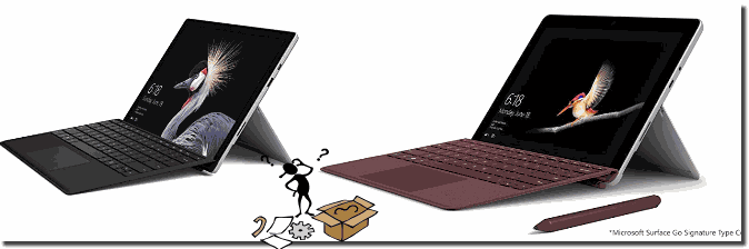 Surface Pro und Surface Go!