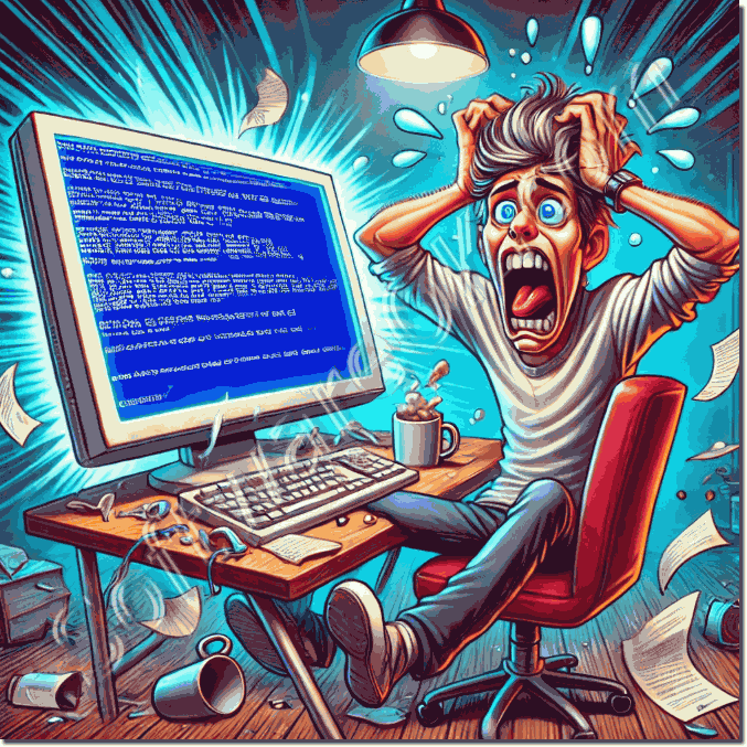 The Blue-Screen!