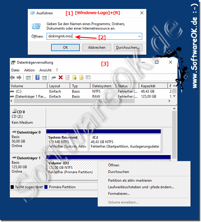 Win-X, Die Datentrgerverwaltung!