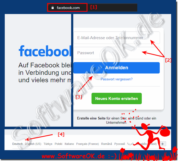  Angemeldet bleiben bei Facebook.de