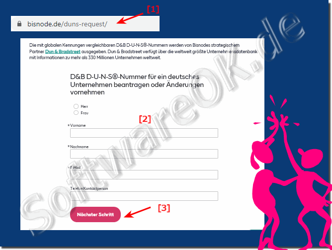 D-U-N-S Nummer beantragen!