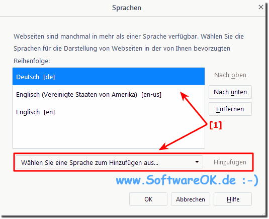 Deutsch Rechtschreibprüfung in Firefox aktivieren!