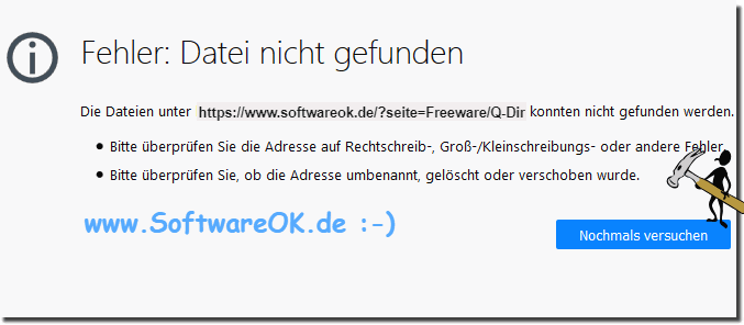 ERR_EMPTY_RESPONSE FireFox Browser Meldung!