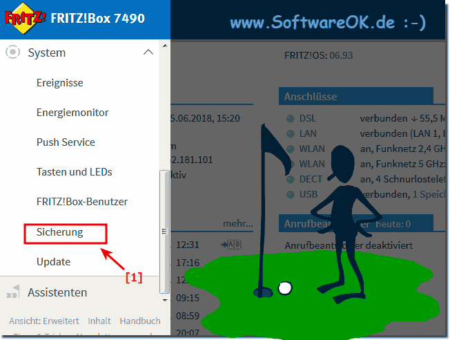 FritzBox korrekt neu starten Schritt 3!