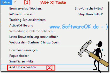 Internet Autokorrektur Optionen im IE11!