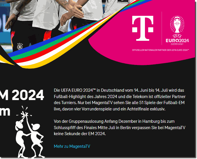 MagentaTV Fuball EM 2021 schauen ohne Einschrnkungen!