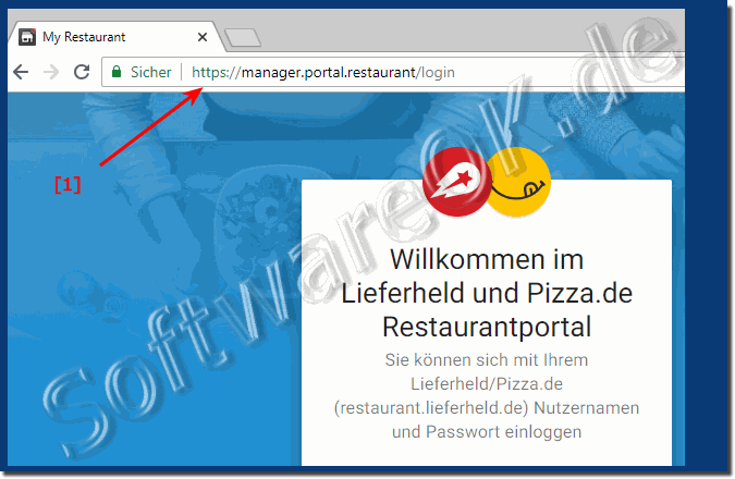 Restaurants  login Rechnungen!