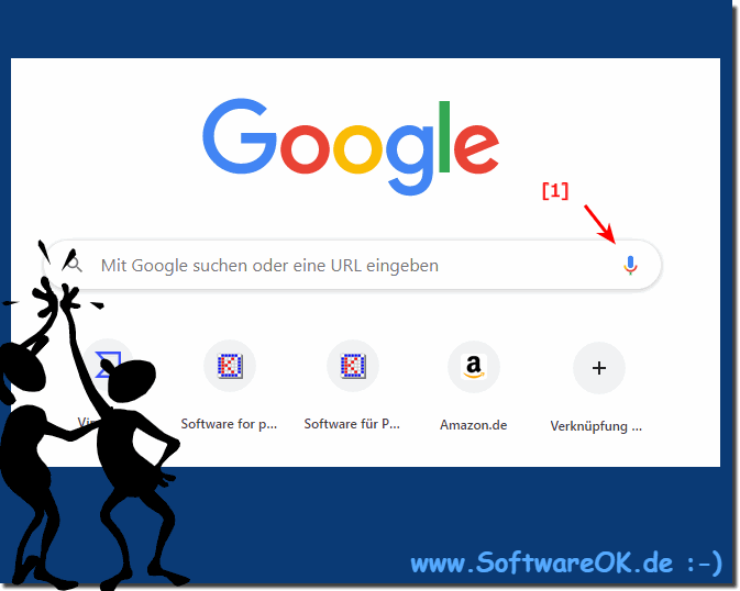 Sprachgeingabe bei der Google Chrome!
