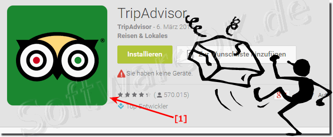 TripAdvisor an meinem Handy!