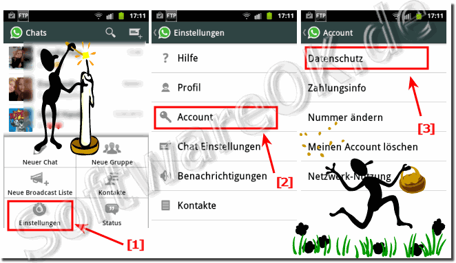 Zuletzt online in WhatsApp deaktivieren (abstellen)!