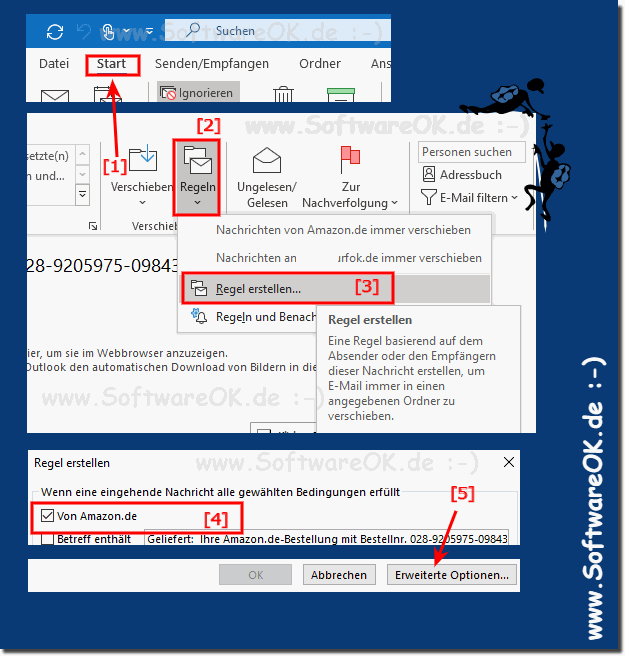Blockieren Sie E-Mails von bestimmten Absendern in Microsoft Outlook!