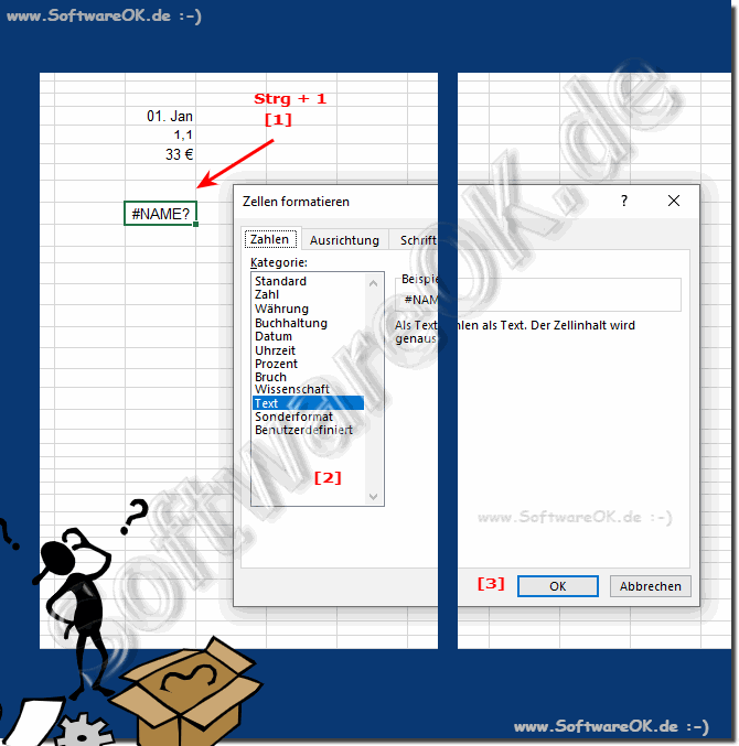 Das Standardformat der Zellen in Excel verstehen!