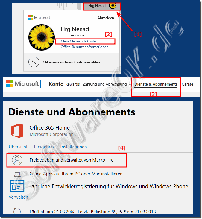 Erkenne ich ob Office 365 aktiviert ist auf Windows 10!