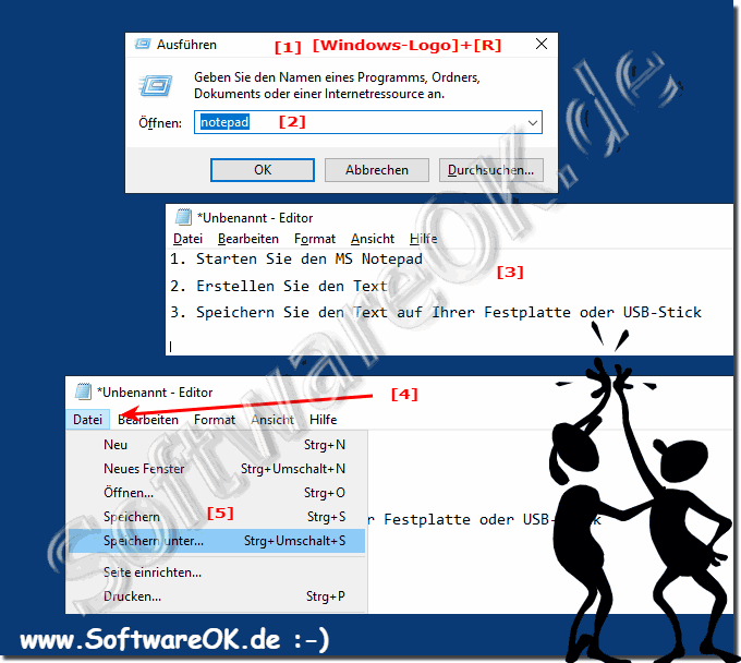 Erstellen einer Universal Textdatei!