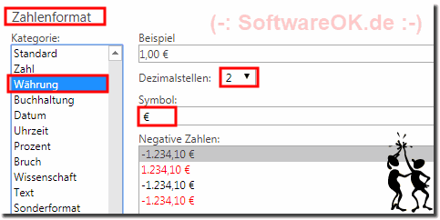 MS-Excel Euro  Whrung!