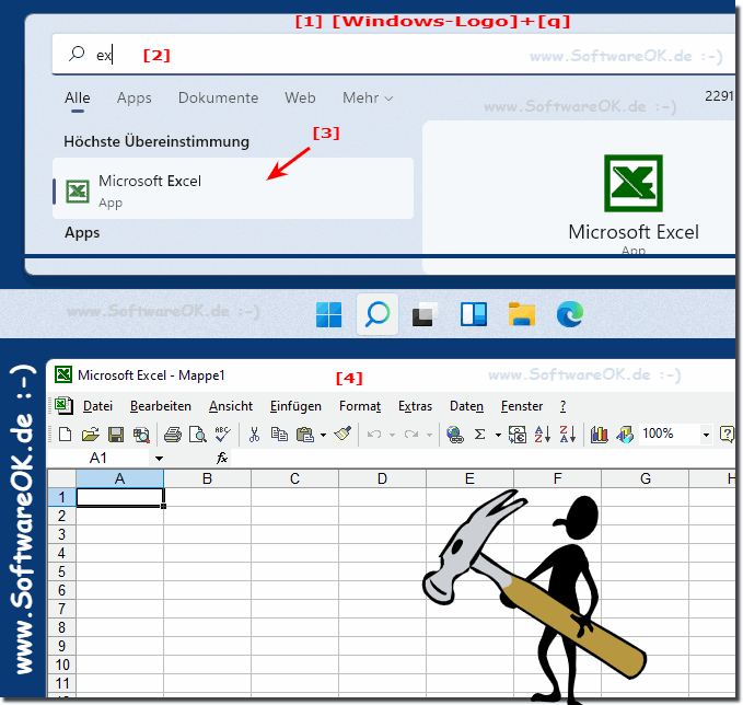 MS Office 2000. XP auf MS Windows 11, 10, ....!