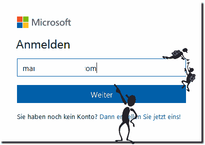 mit MS Office 365 Konto Anmelden!