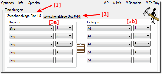 Zusatz Zwischenablage fr Windows 10 bis XP!  