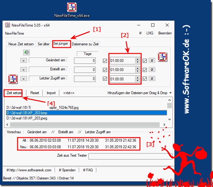 Sommerzeit und Winterzeit Korrekturen!