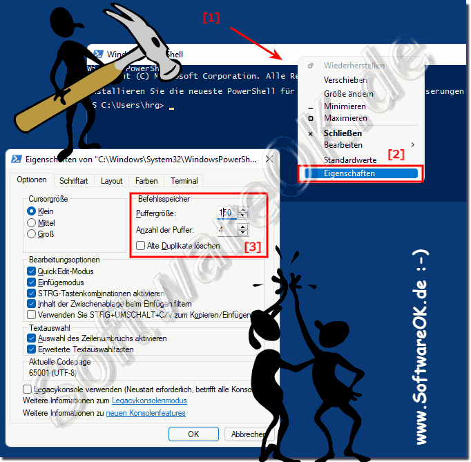 Befehlsverlaufs Speicher in Windows PowerShell anpassen!