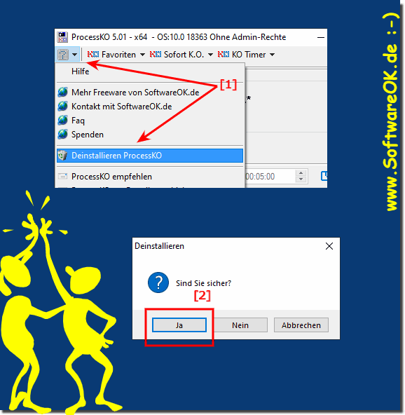 Hängende Programme Tool auf  Windows 10 entfernen!
