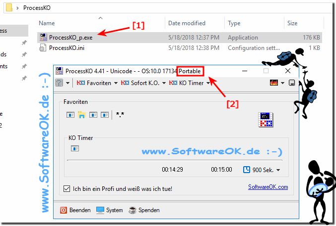 Portabler Einsatz vom Process-KO unter Windows!