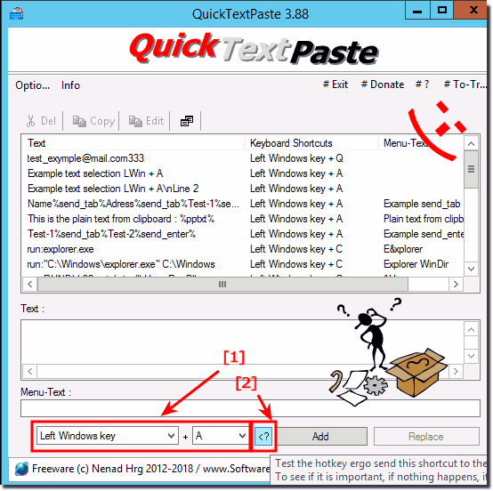 Important Windows Hot-Key not occupied or in use!