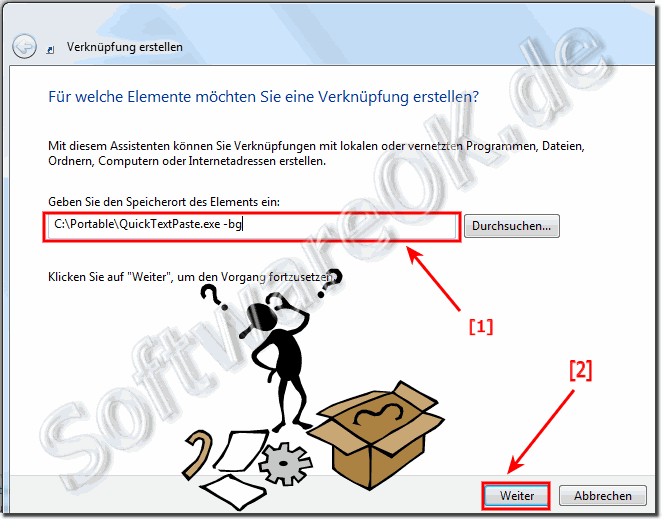 Wie kann ich QuickTextPaste minimiert (To-Tray) starten?