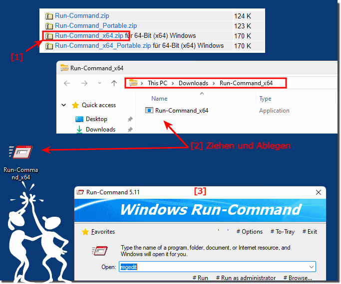 Das alternative Ausführen Dialog auf Windows 11 verwenden!