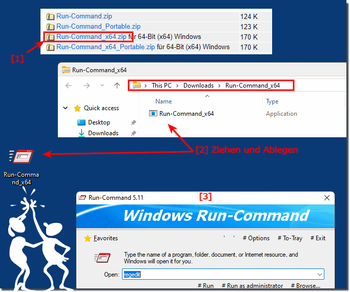 Das alternative Ausfhren Dialog auf Windows 11 verwenden!