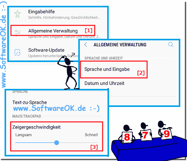 Android Mauszeiger Geschwindigkeit anpassen!