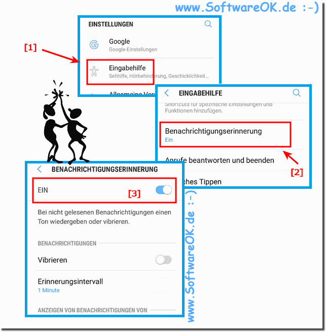 Benachrichtigungen am Samsung Android deaktivieren!