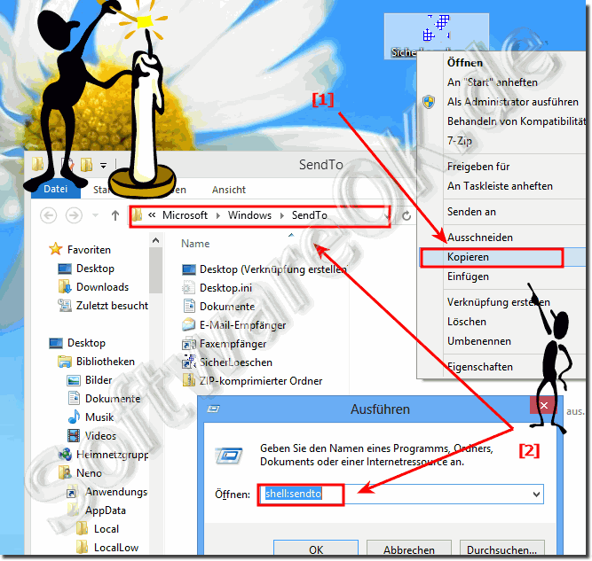 Sicher Löschen zum Explorer Kontextmenü  hinzufügen (Windows 7,9,8.1,XP) ?