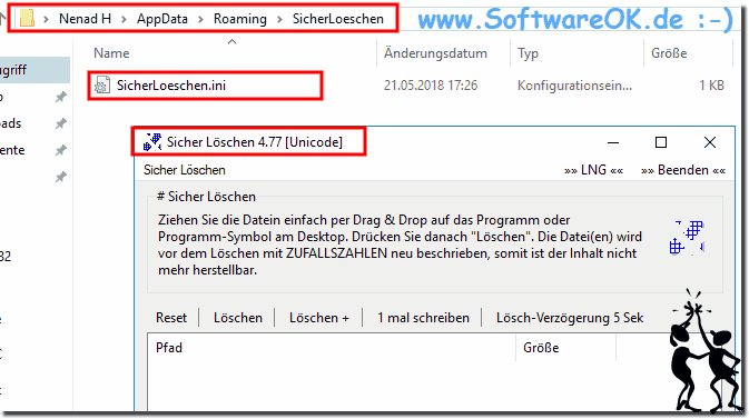 Standard Version Sicher Lschen unter Windows! 