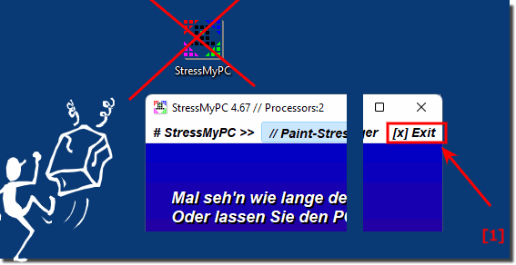 Vom Windows 11 PC das PC Stress Tool entfernen!