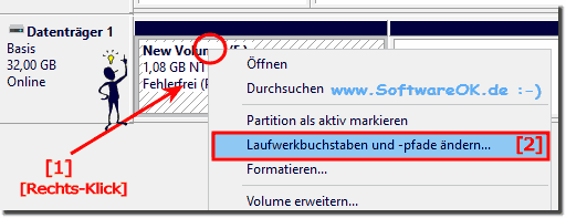 Datentrger Laufwerk-Name Verstecken!