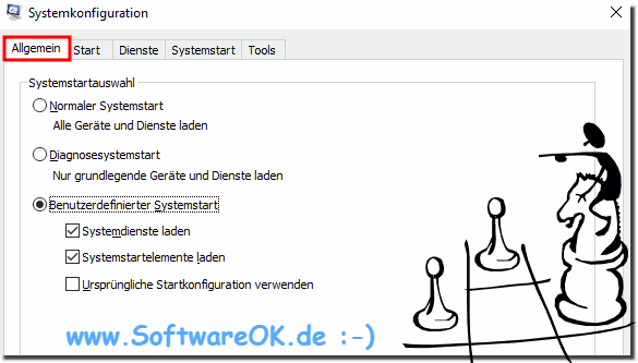 Die Systemkonfiguration Tools Allgemein!