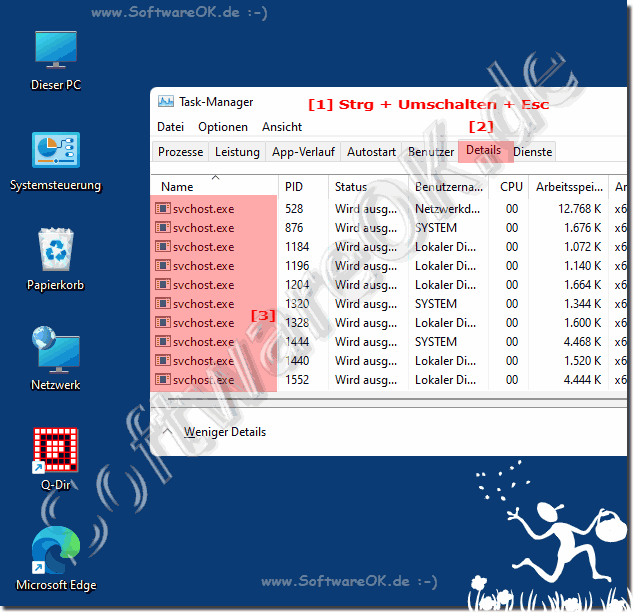 Die svchost.exe bei Windows!