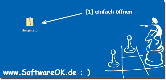 JAR-Dateien in Windows Endung auf ZIP!